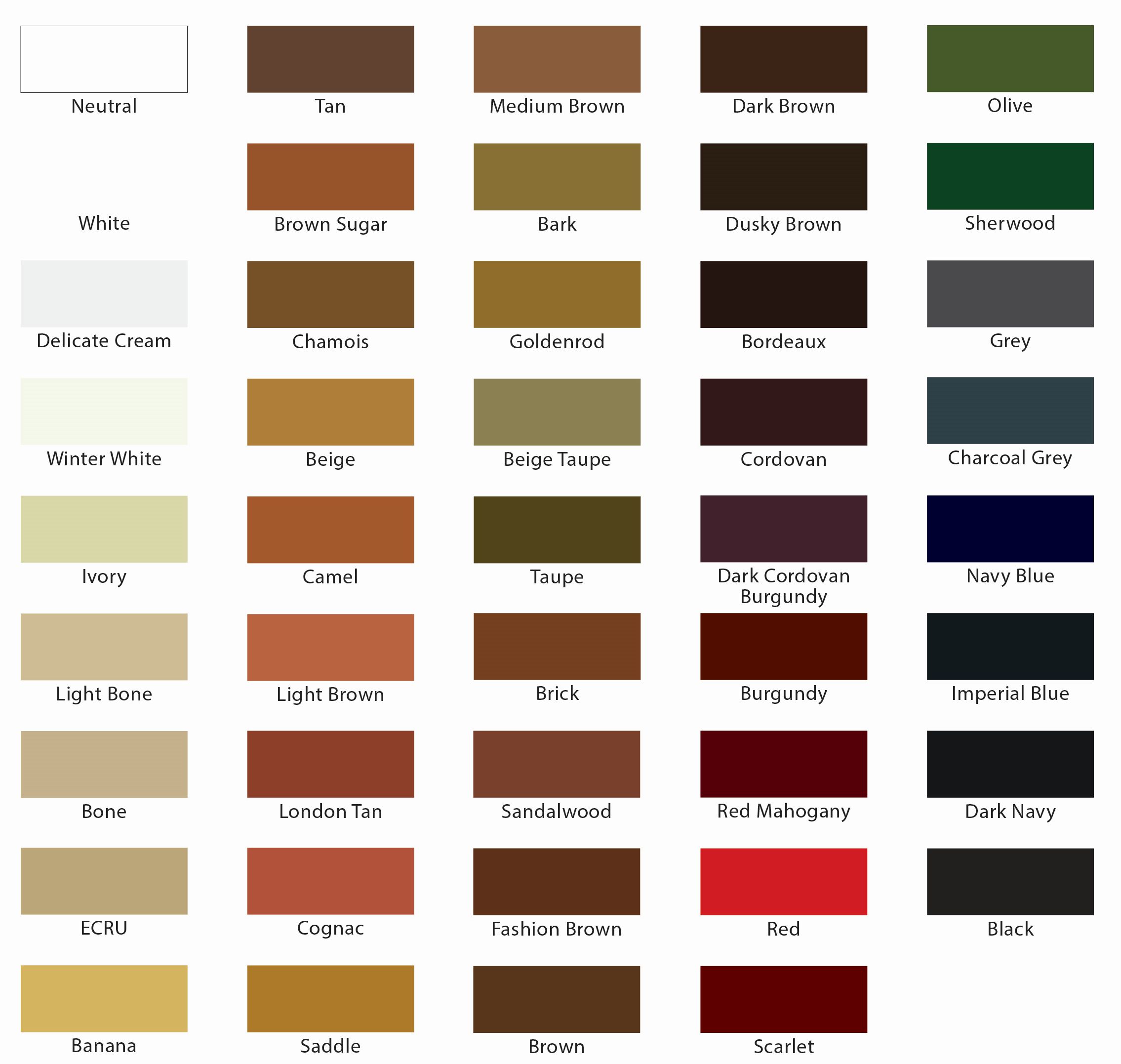 Lincoln Shoe Polish Color Chart My Shoe Supplies | peacecommission.kdsg ...